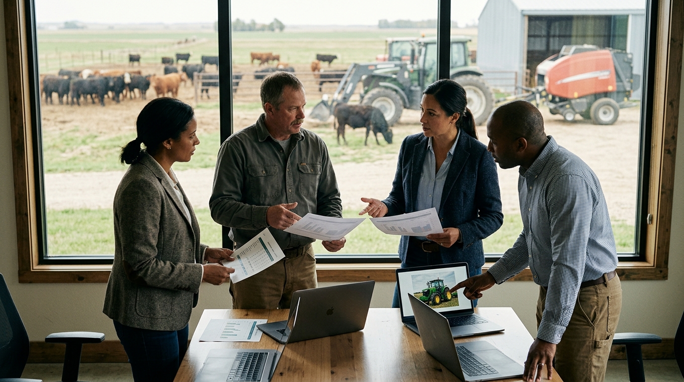 Illustration: Leasing vs. Buying Farm Equipment: A 2026 Financial Guide for Cattle Ranchers