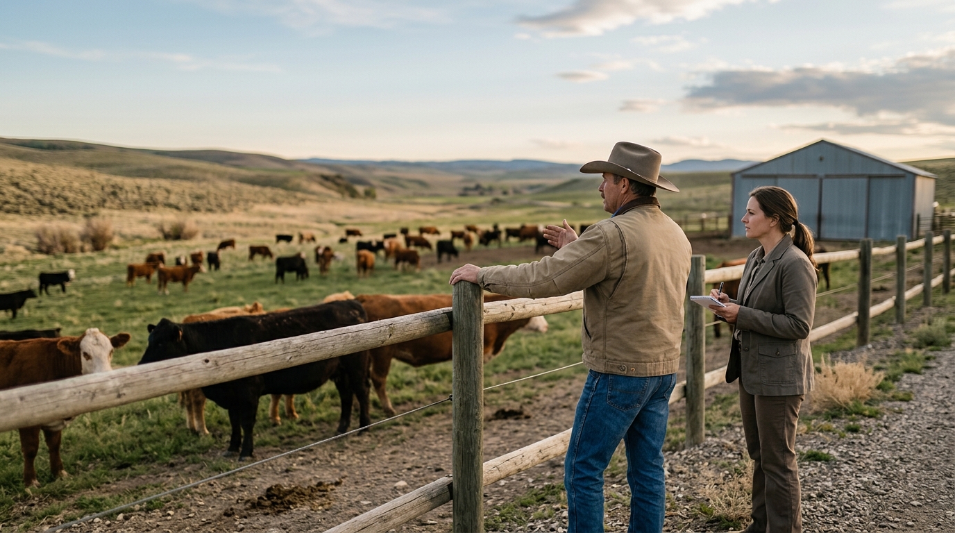 Illustration: Ranch Financing with Fair Credit: Rebuilding & Growth Options in 2026